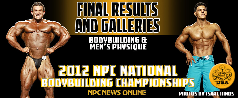 NPC 2012 National Championship Results and Report - Muscle & Fitness