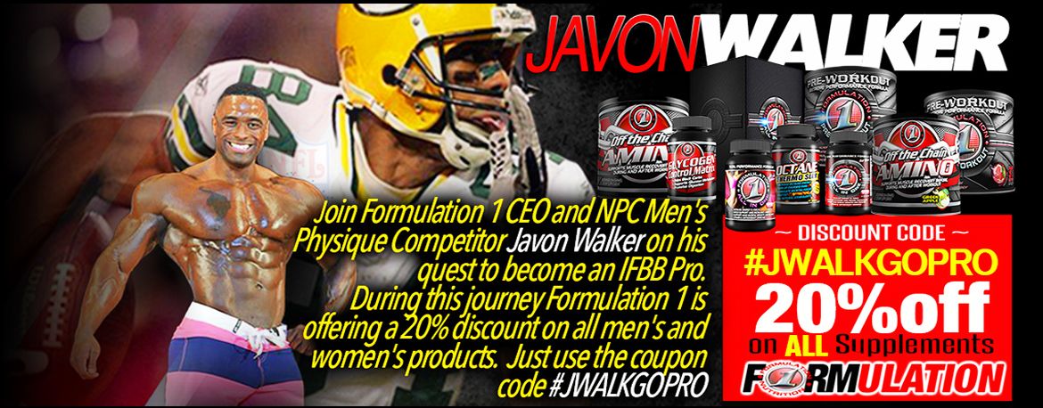 CEO of Formulation1 Javon Walker - Workout at the NPC Photo Gym - NPC News  Online