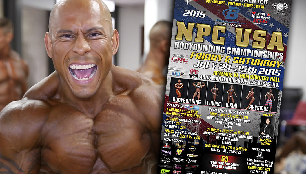 Bodybuilding Prejudging Backstage Video From The 2015 NPC USA ...