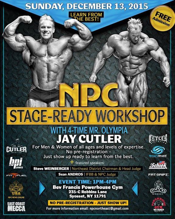 Home of 4 Time Mr Olympia, Jay Cutler